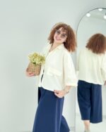 شومیز لینن النا - Image 5