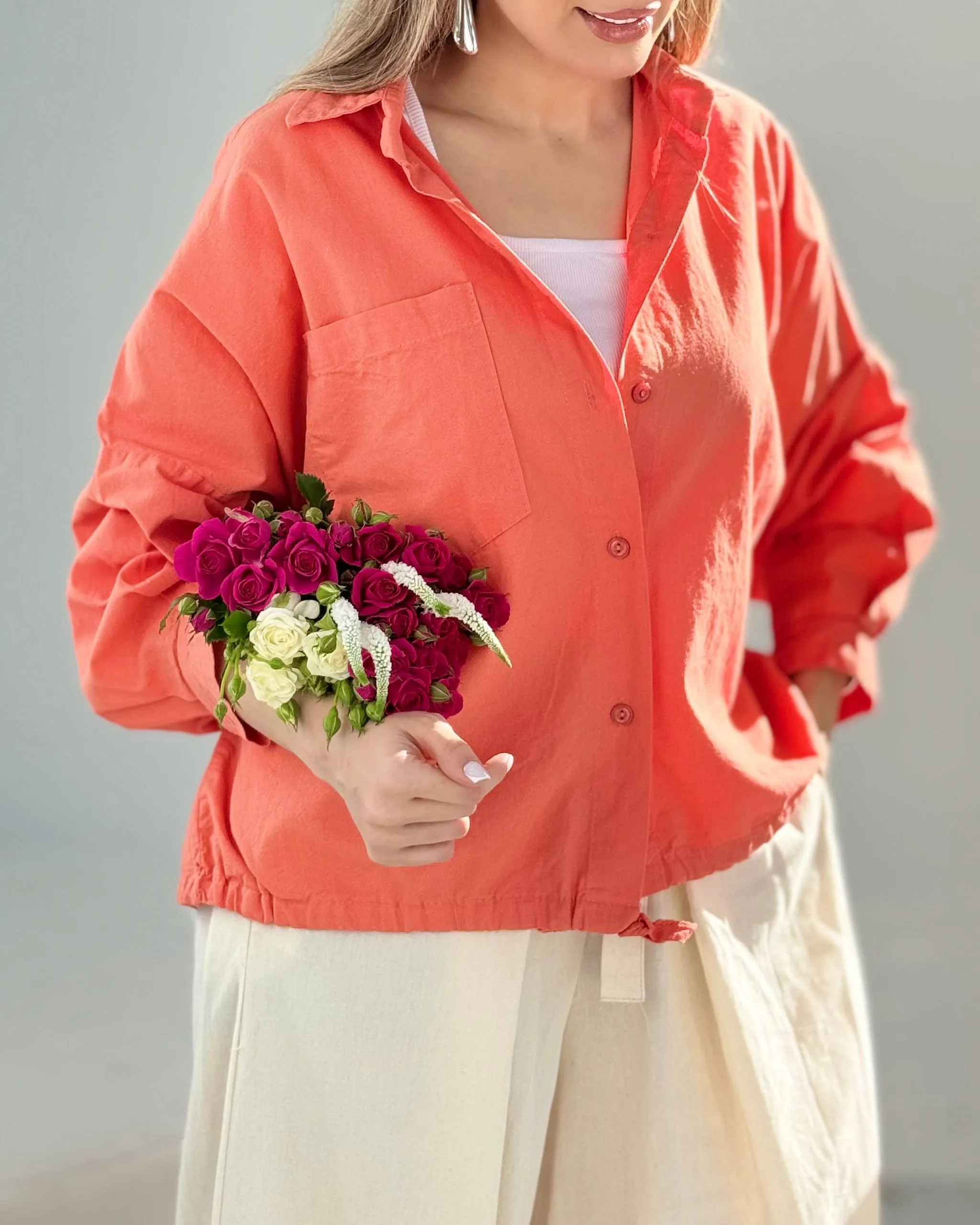 IMG_2392 شومیز لینن رَستا - Image 1