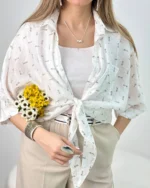 شومیز گره ای miu - Image 8