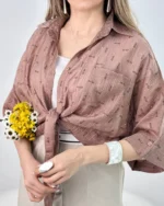 شومیز گره ای miu - Image 7