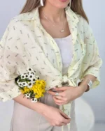 شومیز گره ای miu - Image 6