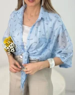 شومیز گره ای miu - Image 4