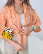 شومیز گره ای miu - Image 3