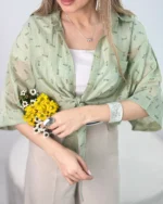 شومیز گره ای miu - Image 2