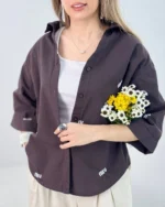 شومیز لینن میومیو - Image 3