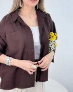 شومیز لینن پریماه - Image 11