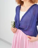 شومیز گره ای پونه - Image 8