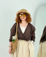شومیز گره ای پونه - Image 4