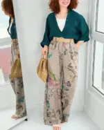 دامن شلواری گلی - Image 6